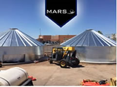 Mars Corrugated Tanks for Airports corrugated tank